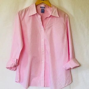 Gap Maternity Pinstripe Button Down Shirt